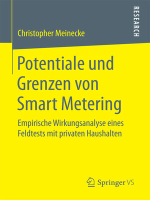 cover image of Potentiale und Grenzen von Smart Metering